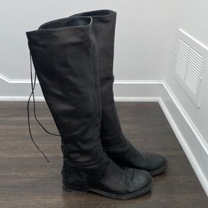 Miu Miu 100% Leather knee high boots